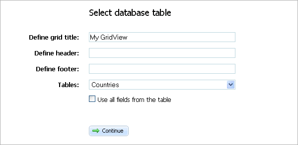 Quick Tables - Installation Quick Tables - Installation