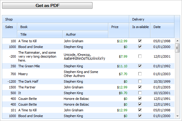 Grid-to-PDF. HTML page. Grid-to-PDF. HTML page.