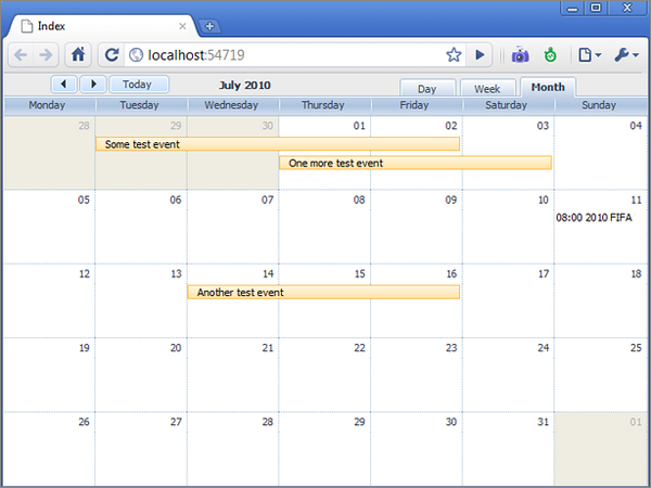 Scheduler - Glossy skin Scheduler - Glossy skin