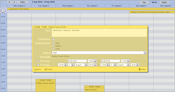 dhtmlxScheduler 3.0 - Netbook-Friendly UI dhtmlxScheduler 3.0 - Netbook-Friendly UI