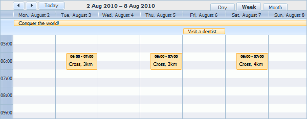 dhtmlxScheduler in Yii App dhtmlxScheduler in Yii App