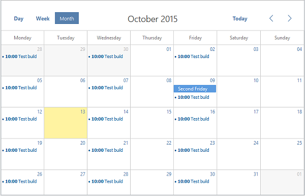 recurring events on rails