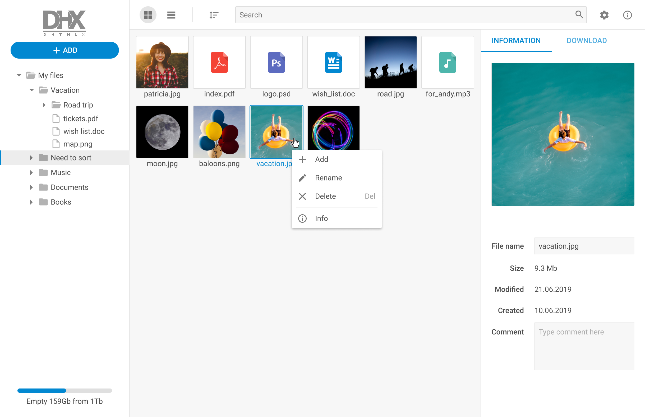 DHTMLX Suite Demo